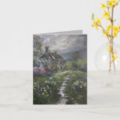 "Soepdag - Een Engels Cottage" Kaart (Gele Bloem)