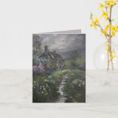 "Soepdag - Een Engels Cottage" Kaart (Gele Bloem)