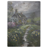 "Soepdag - Een Engels Cottage" Klembord (Achterkant)