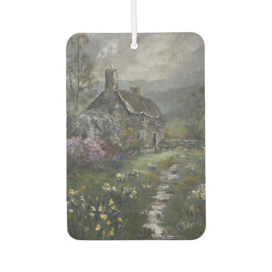 "Soepdag - Een Engels Cottage" Luchtverfrisser (Voorkant)