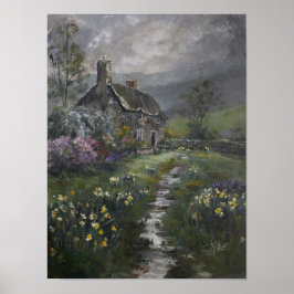 "Soepdag - Een Engels Cottage"  Poster