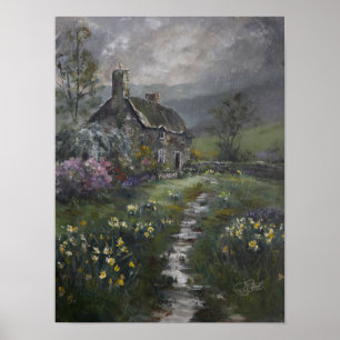 "Soepdag - Een Engels Cottage"  Poster