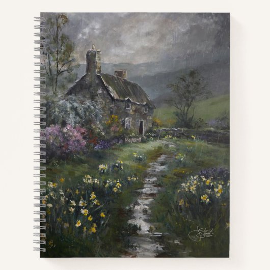 "Soepdag - Een Engels landhuis" Notitieboek (Voorkant)