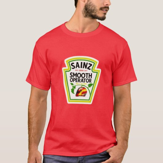 soepele carlos sainz t-shirt (Voorkant)
