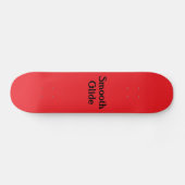 Soepele Glij Rode Persoonlijk Skateboard (Horizontaal)