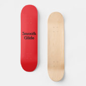 Soepele Glij Rode Persoonlijk Skateboard (Voorkant)