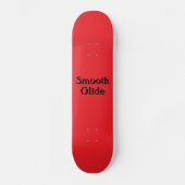 Soepele Glij Rode Persoonlijk Skateboard (Voorkant)