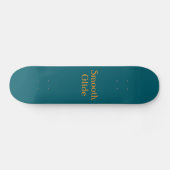 Soepele Glijdende Teal Persoonlijk Skateboard (Horizontaal)