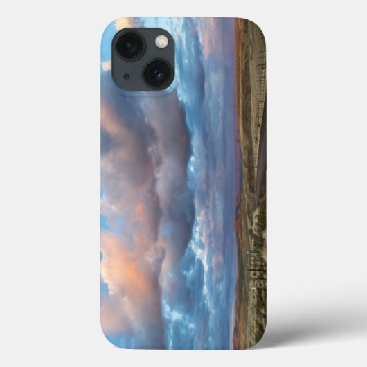 Soepelwolken over grind Zumwalt Prairie Road Case-Mate iPhone Case (Achterkant)