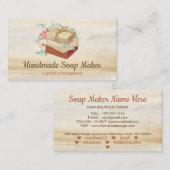Soepen met het Bathtub boho-ontwerpthema Visitekaartje (Voorkant / Achterkant)