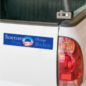 Soetoro Biden Bumpersticker (Op Truck)