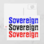 soeverein briefkaart (Voorkant / Achterkant)