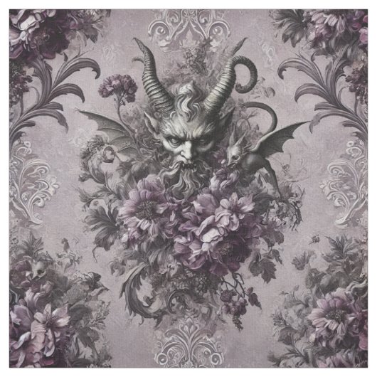Soeverein van de ondoden - Gothic Statement Tegel Stof (Swatch)