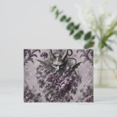 Soeverein van de ondoden - Gotisch Victoriaans Feestdagenkaart (Staand voorkant)