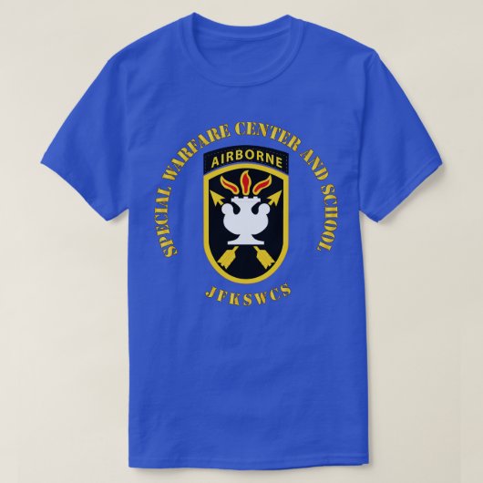 SOF JFKSWCS SSI twee achtergronden T-shirt (Design voorkant)