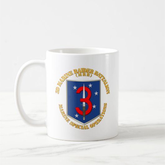 SOF - USMC 3d Marine Raider Bataljon.pn Koffiemok (Links)