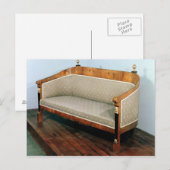 Sofa, Biedermeier style, c.1820 Briefkaart (Voorkant / Achterkant)