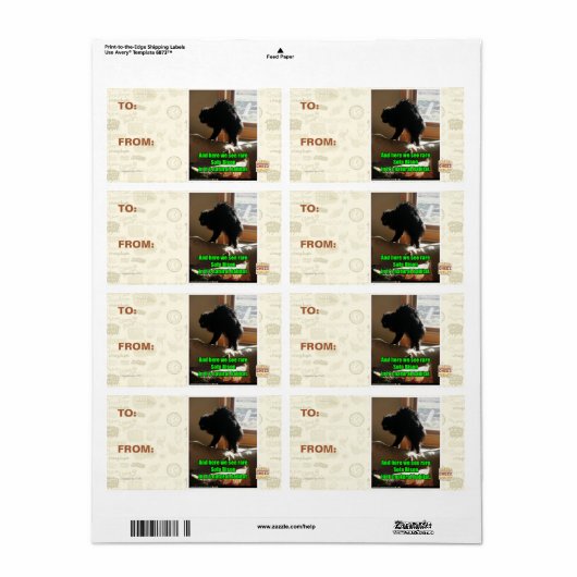 Sofa Bison Etiket (Full Sheet)