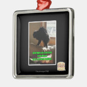 Sofa Bison Metalen Ornament (Links)