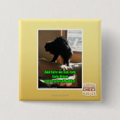 Sofa Bison Vierkante Button 5,1 Cm (Voorkant)