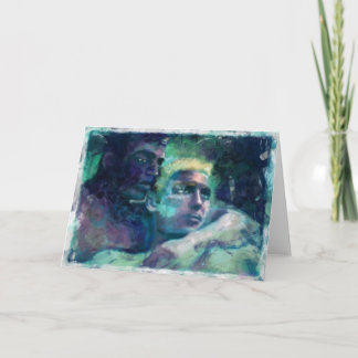 Sofa Boys Feestdagen Kaart