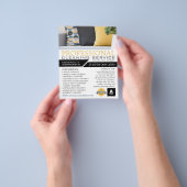 Sofa Cushions, de Reinigingsdienst Adverteren Flyer (Hand)