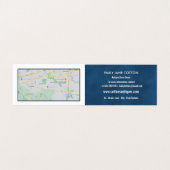 Sofa, Elegant Blue, Antiek dealer, winkel Visitekaartje (Binnenkant ongevouwen)