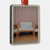 Sofa en twee stoelen, Karelian birch, 1810-20 Metalen Ornament (Rechts)