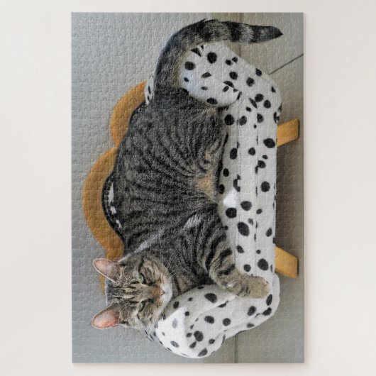 Sofa-kattenpuzzel Legpuzzel (Verticaal)