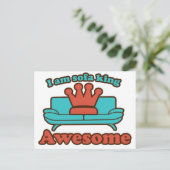 Sofa King Geweldige Briefkaart (Staand voorkant)