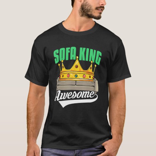 SOFA KING Geweldige Cool Rad FUNNY SOFA KING T-shirt (Voorkant)
