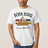 Sofa King - Onze prijzen zijn zacht koning laag T-shirt (Voorkant)