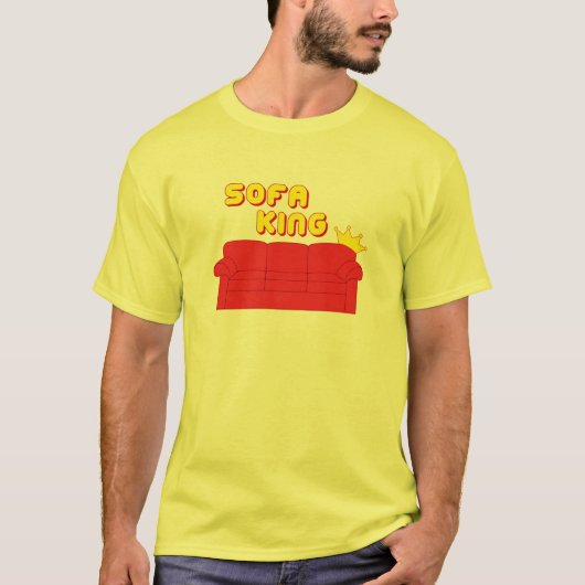 Sofa King T-shirt (Voorkant)