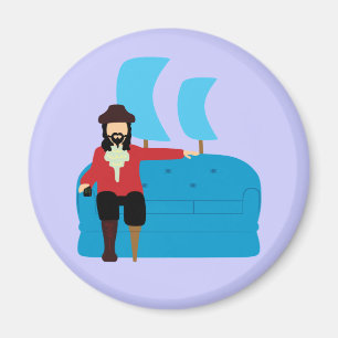 Sofa Pirate Magneet