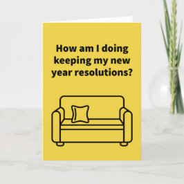 Sofa, So Good - Happy New Year Kaart