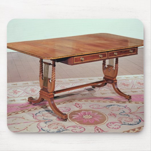 Sofa-tafel met harppoten van Thomas Muismat (Voorkant)