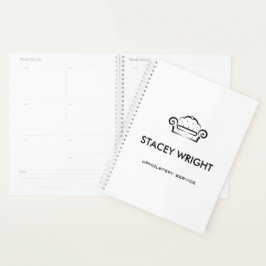 Sofa zwart silhouet bekleedt wit planner