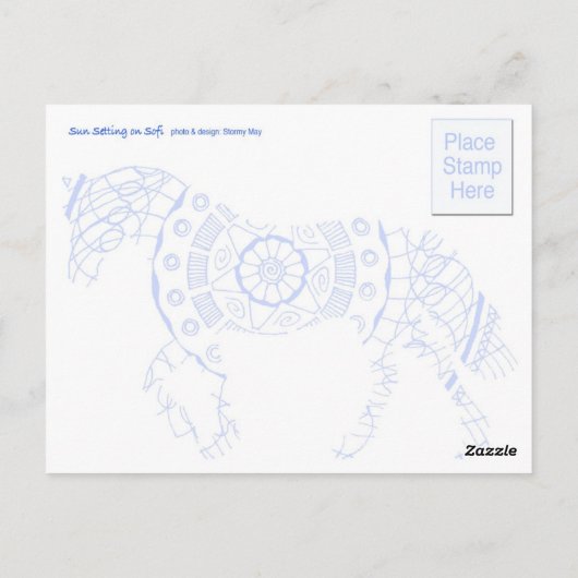 Sofi back-briefkaart briefkaart (Achterkant)