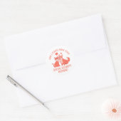 sofi-nummer ronde sticker (Envelop)