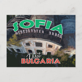 Sofia, bezoek Bulgarije Briefkaart