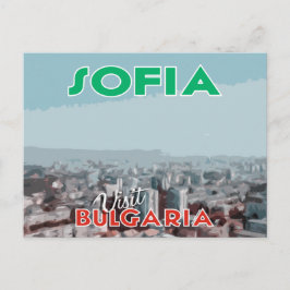 Sofia, bezoek Bulgarije Briefkaart