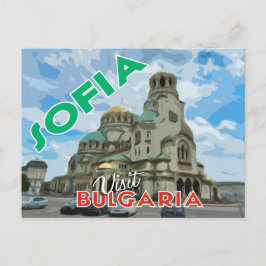 Sofia, bezoek Bulgarije... Briefkaart
