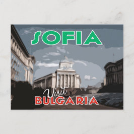 Sofia, bezoek Bulgarije... Briefkaart