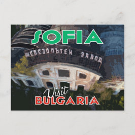 Sofia, bezoek Bulgarije... Briefkaart