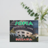 Sofia, bezoek Bulgarije... Briefkaart (Staand voorkant)