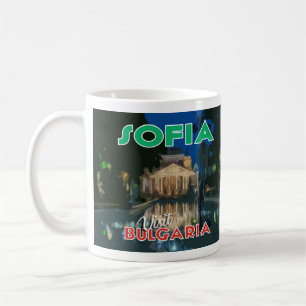 Sofia, bezoek Bulgarije I Love Coffee Mok
