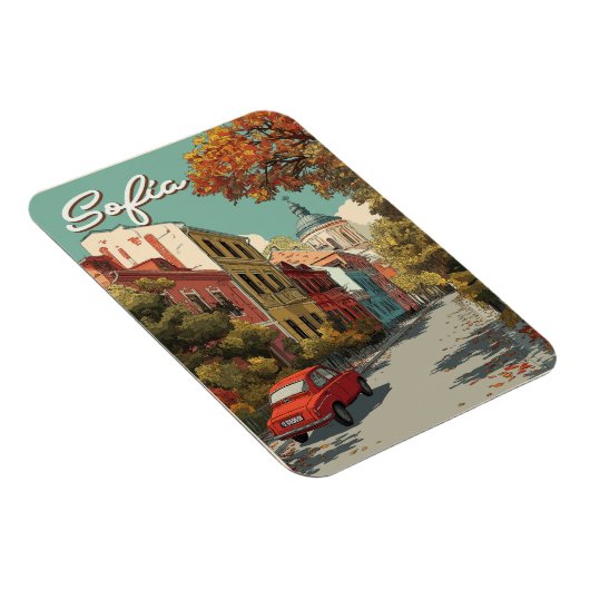 Sofia | Bulgaarse hoofdstad reizen Magneet (Rechterzijde)