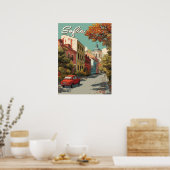  Sofia | Bulgaarse hoofdstad reizen Poster (Keuken)