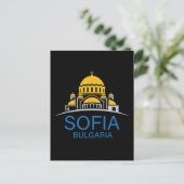 Sofia Bulgaria European Union Briefkaart (Staand voorkant)