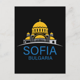 Sofia Bulgaria European Union Briefkaart